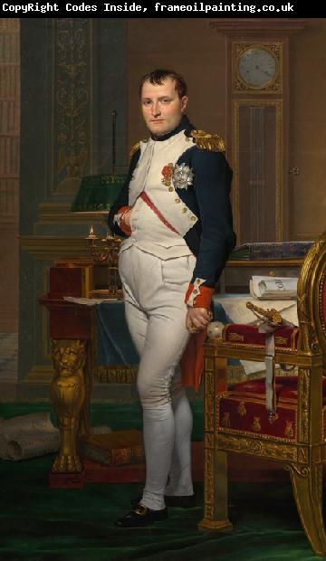 Jacques-Louis David Napoleon in his Study (mk08)